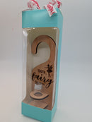 Personalized Tooth Fairy Door Hanger w container-14