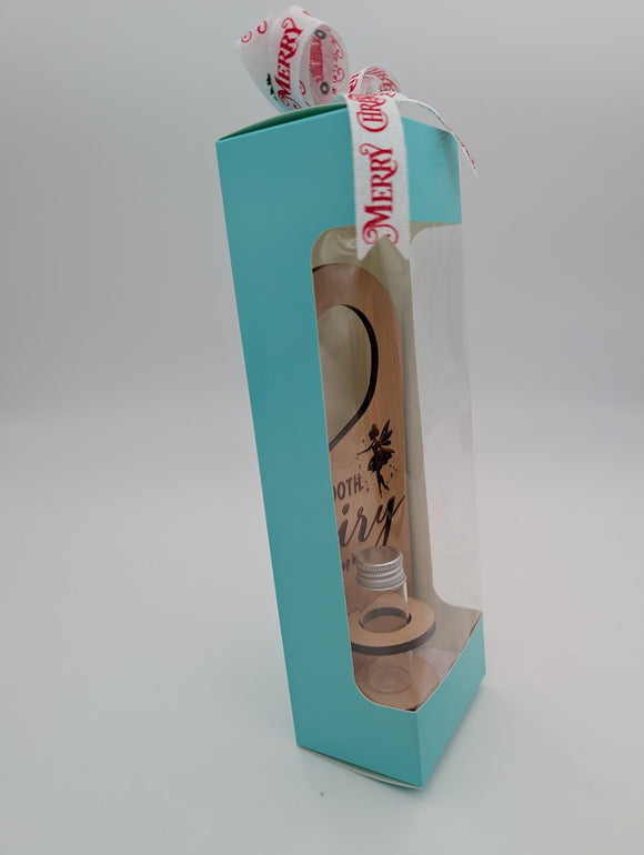 Personalized Tooth Fairy Door Hanger w container