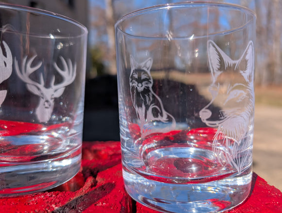 Custom Personalized Whiskey Glass, Custom Rocks Glass image 0