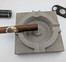 Pinnacle Concrete Ashtray 6 inch square, various colors and personalizatization image 6