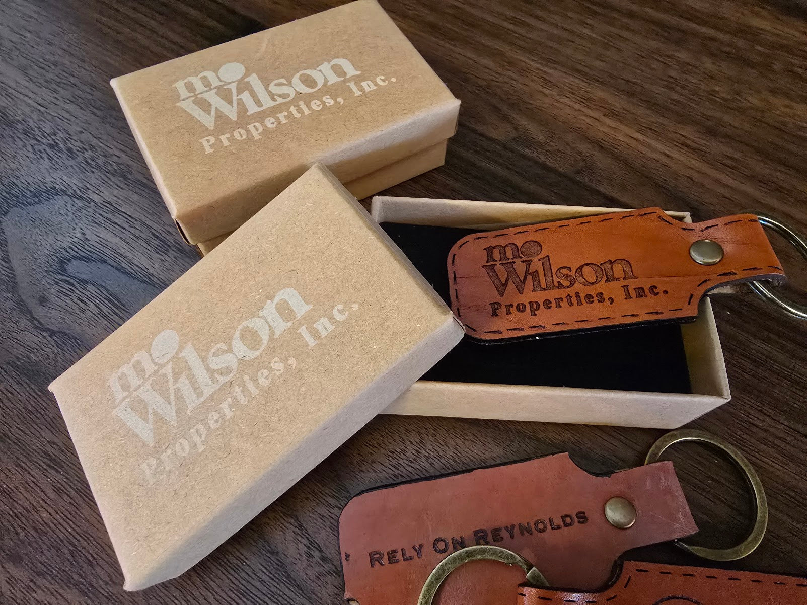 Customized Leather keychain image 5