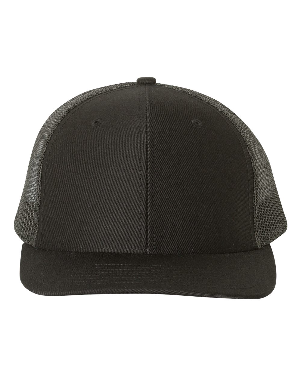 Buy black Richardson 112 - Personalized Snapback Trucker Cap