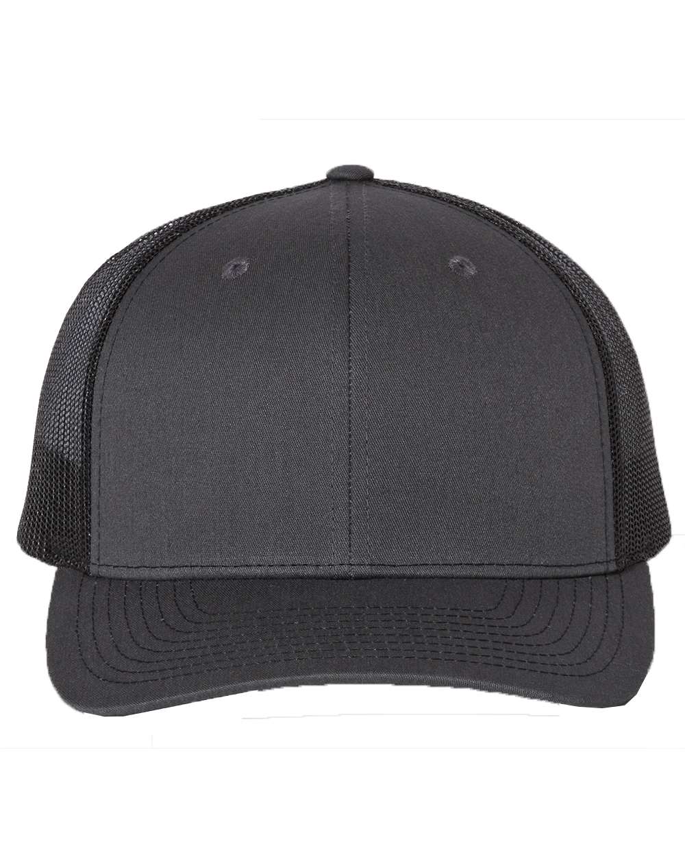 Buy black-charcoal Richardson 112 - Personalized Snapback Trucker Cap