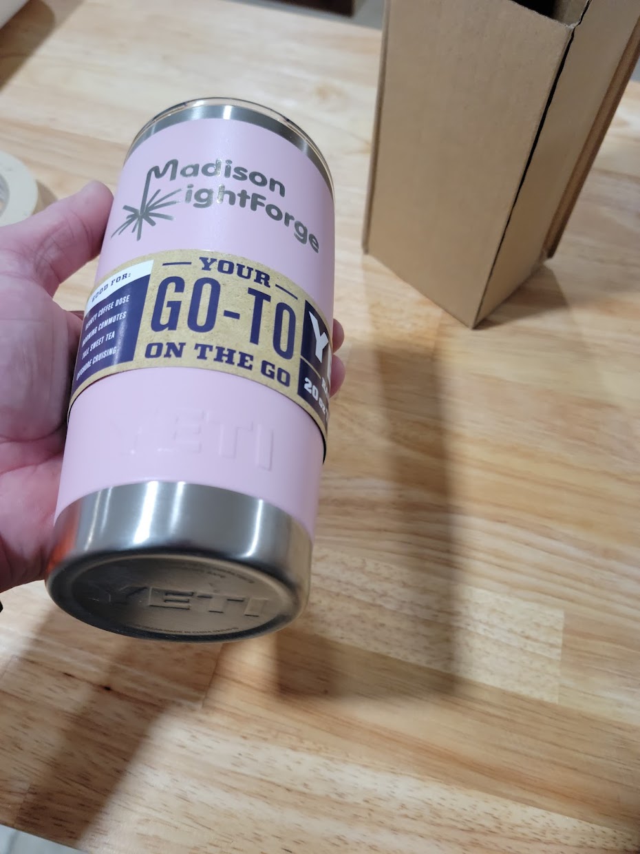 Personalized Engraved Insulated Tumbler, various sizes and colors image 8