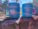 Custom Personalized 11oz Blue Fluorescent Mug image 5