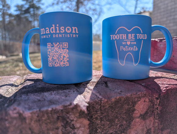 Custom Personalized 11oz Blue Fluorescent Mug image 5