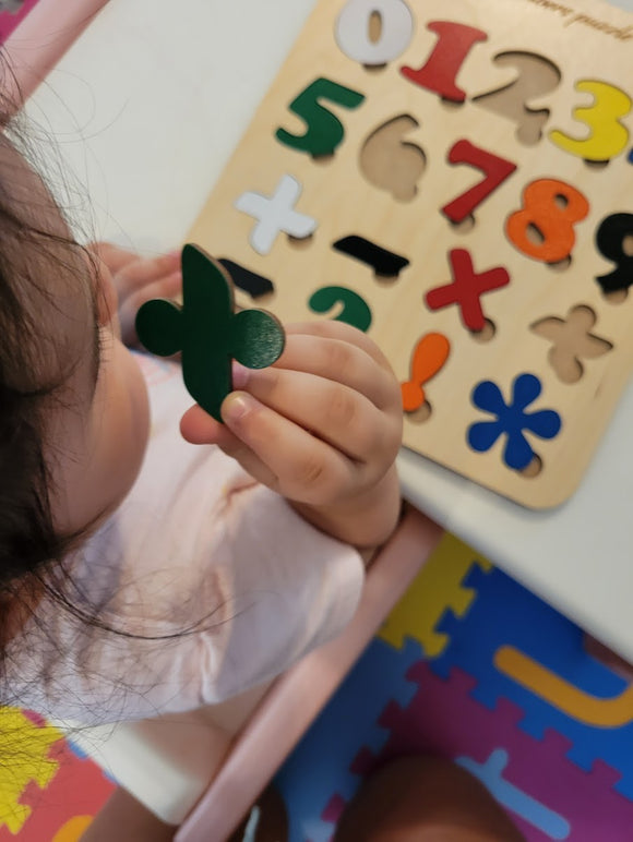 Childrens puzzle numbers image 9