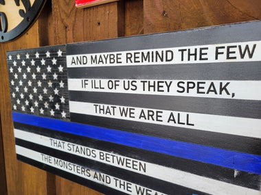 American Wooden Flag, Rustic American Flag, Patriotic, Wall Art Decor, Wedding image 1