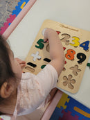 Childrens puzzle numbers image 14