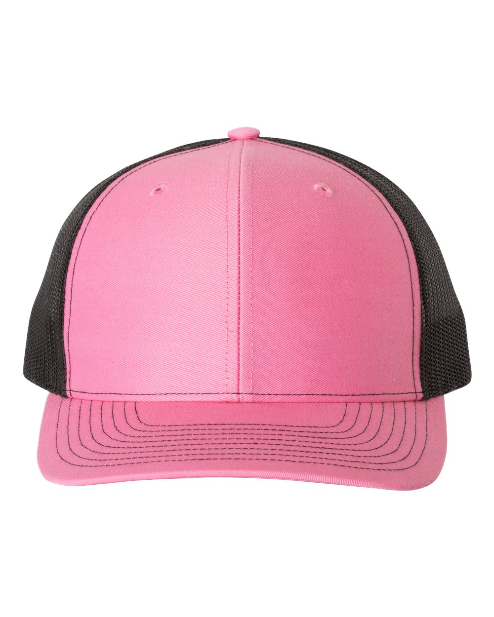 Buy hot-pink-black Richardson 112 - Personalized Snapback Trucker Cap