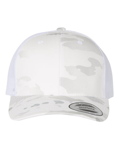 Buy multicam-alpine-white YP Classics - 6606 Retro Trucker Cap - Personalized