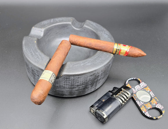 Pinnacle Monolith - Luxury Concrete Ashtray - 7.5 inch, limited colors