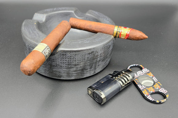 Pinnacle Monolith - Luxury Concrete Ashtray - 7.5 inch, limited colors