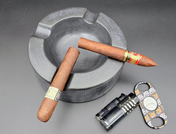 Pinnacle Monolith - Luxury Concrete Ashtray - 7.5 inch, limited colors